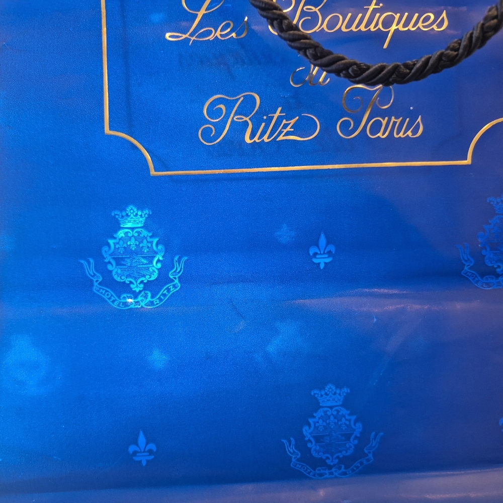Ritz Paris Blue Shopping Bag - Picture 3 of 16